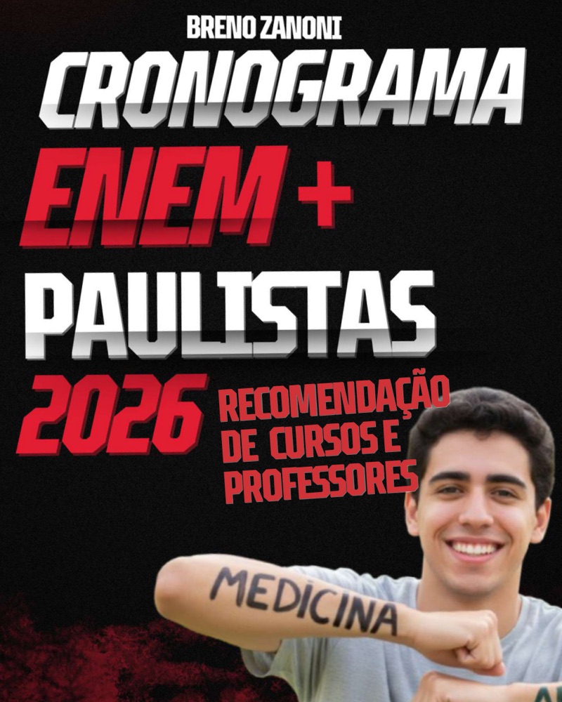 Capa da Recomendação de Cursinhos e Professores